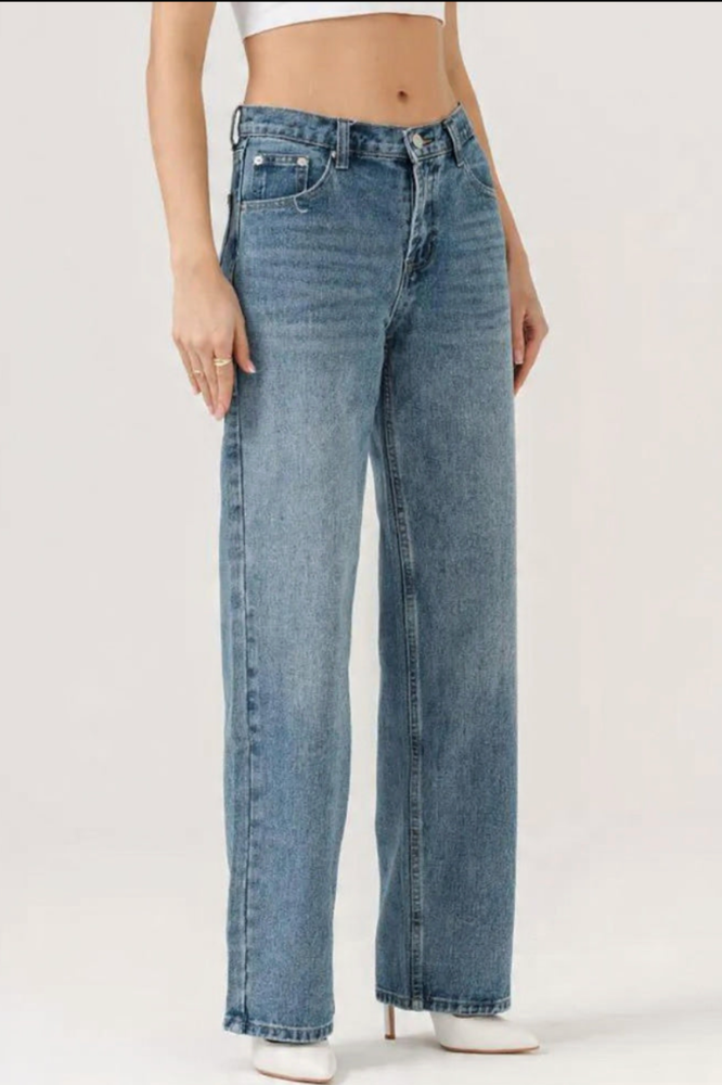 Viluxx - comfort straight jeans